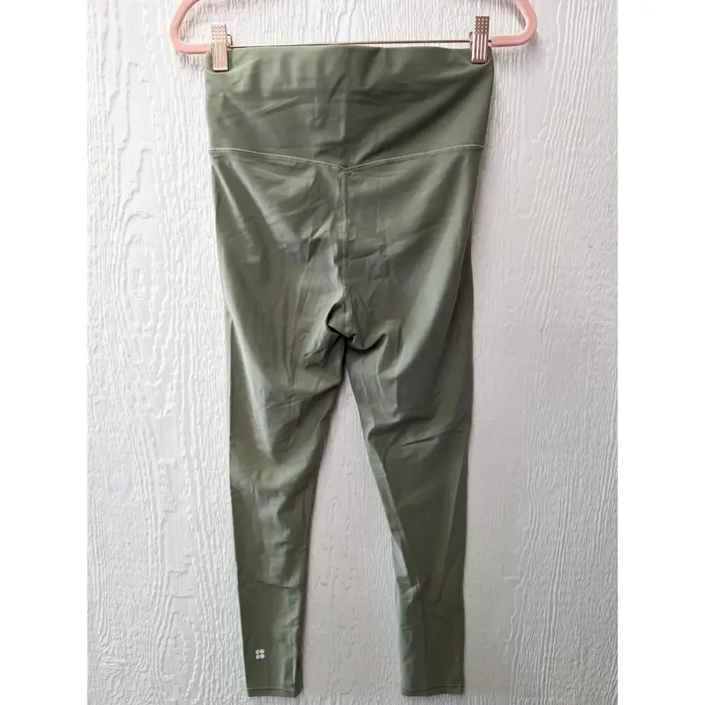 Sweaty Betty Green 7/8 Length Leggings Athletic Athleisure Women's Size Small - Picture 4 of 4